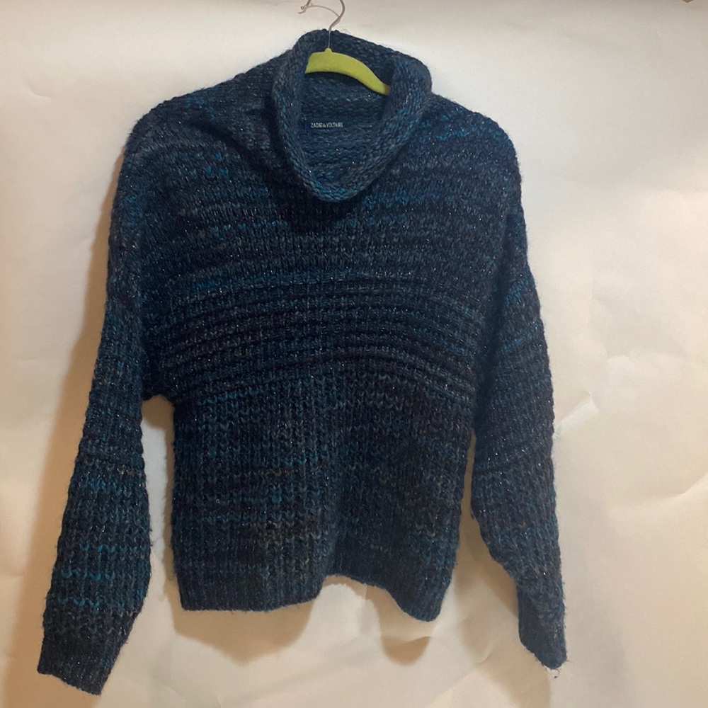 Zadig and Voltaire mock neck sweater